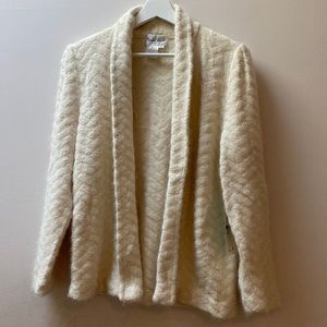 Spectacular- brand new with tags silk angora blend cardigan blazer